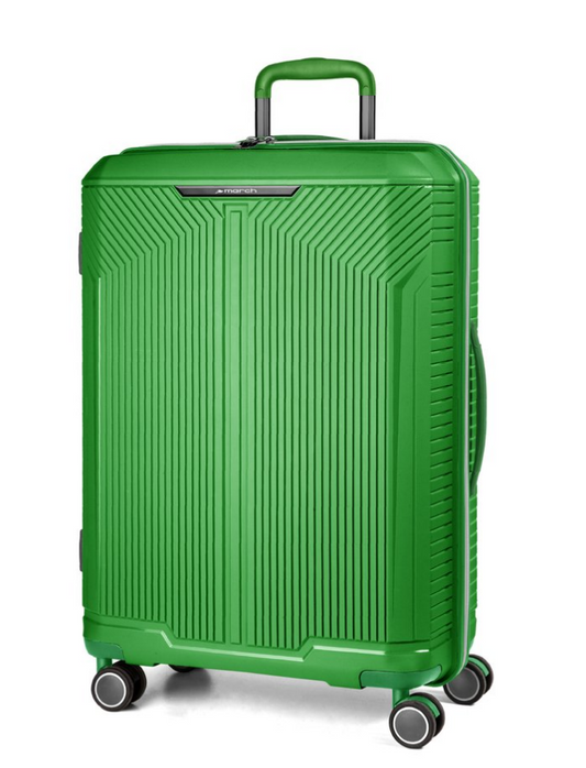 Reisetrolley "Fjord" 4-Rad  65cm in Grün|Applegreen