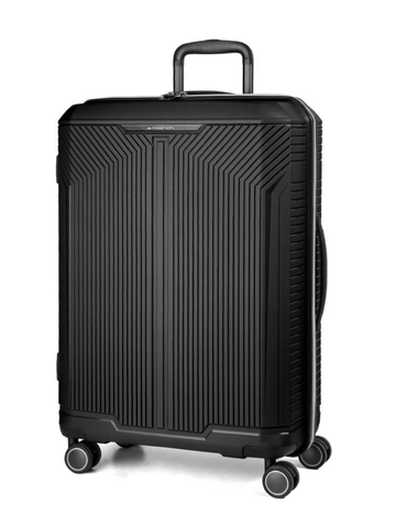 Reisetrolley "Fjord" 4-Rad  55cm in Schwarz