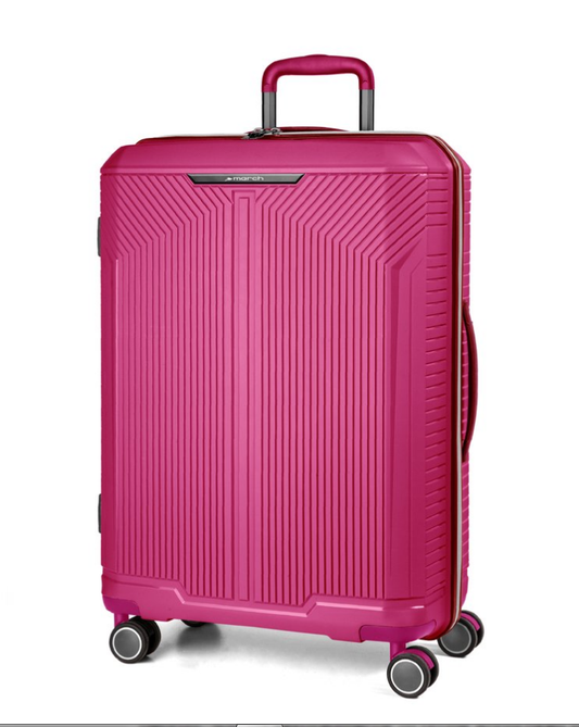 Reisetrolley "Fjord" 4-Rad  75cm in Pink|Magenta