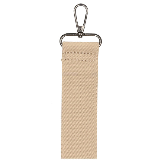 Taschenriemen|Wechselriemen 140cm in Helltaupe Uni