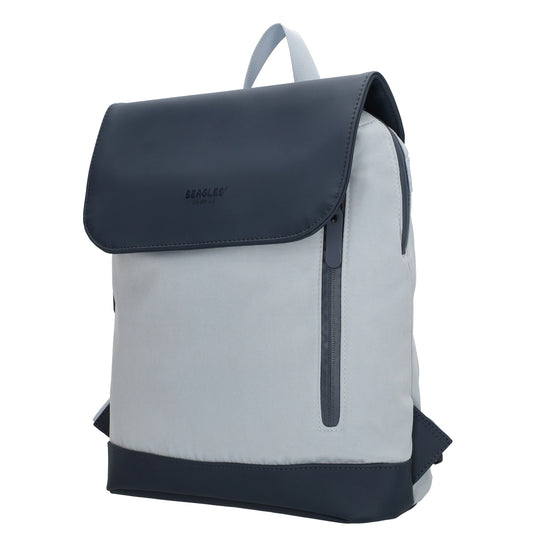 Rucksack 46x26,5x11,5cm in Hellblau mit Überschlag