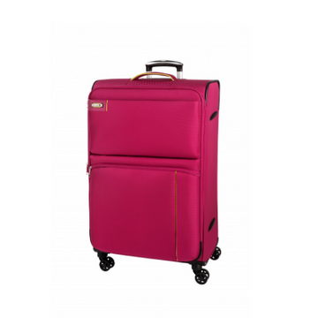 Reisetrolley erweiterbar 4-Rad  65cm in Pink