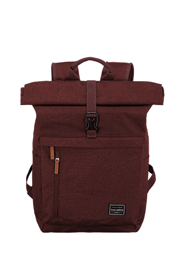 Rolltoprucksack 37 x 60 x 16 cm in Bordeaux