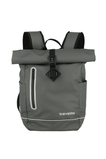 Rolltoprucksack 26 x 48 x 15 cm in Anthrazit wasserabweissend