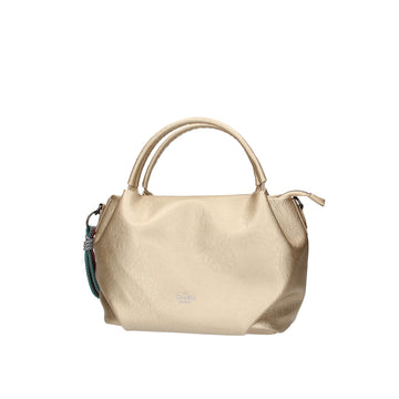 SALE Beuteltasche klein in Lightgold aus Synthetik