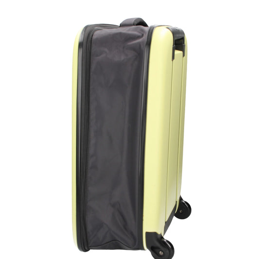 Reisetrolley faltbar 2-Rad 55x40x20cm cm in Gelb