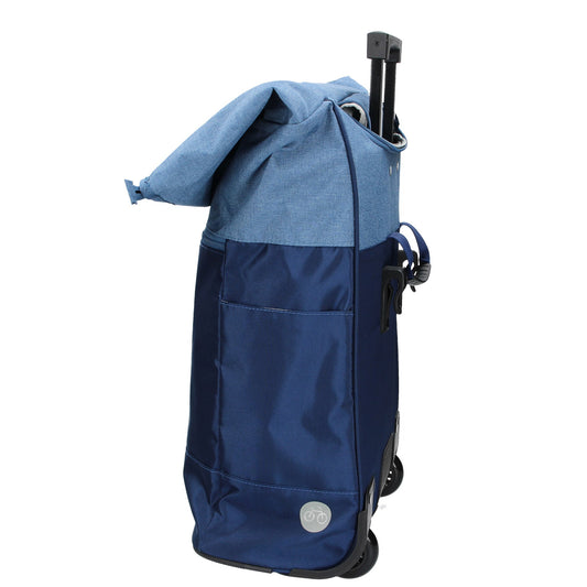 Fahrradtasche|Shopping Roller 33x18x51cm in Blau