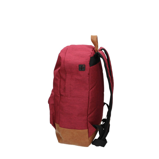 Rucksack 31x17x43cm in Bordeaux|Cognac mit Reißverschluss