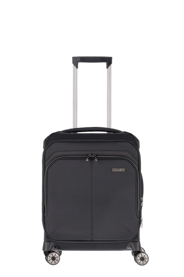 Reisetrolley Travelite "Priima" 4-Rad 40x55x20/23 cm in Schwarz