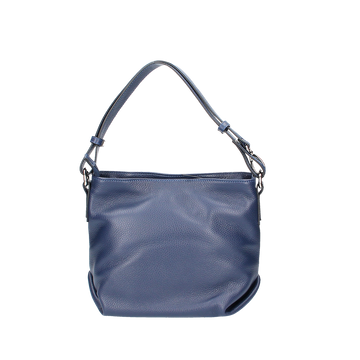 Beuteltasche|Crossover in Blau|Marine aus Leder